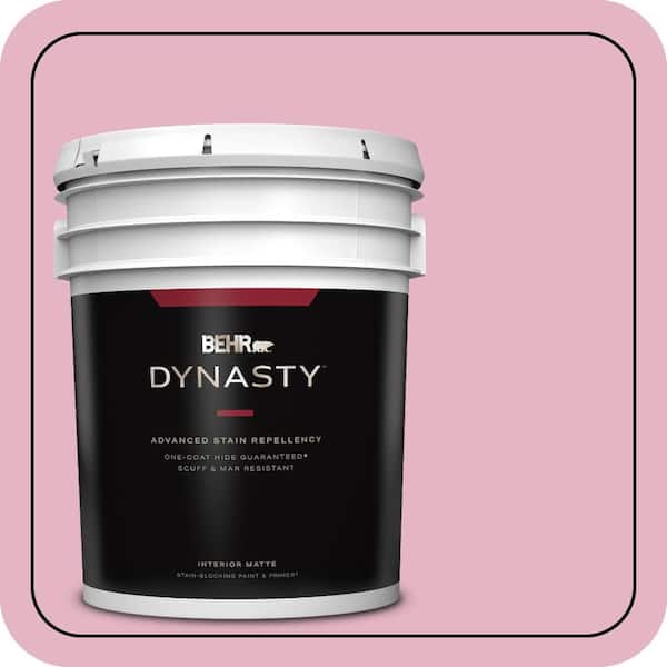 BEHR DYNASTY 5 gal. Home Decorators Collection #HDC-SP16-10 Japanese Rose Garden Matte Interior Stain-Blocking Paint & Primer