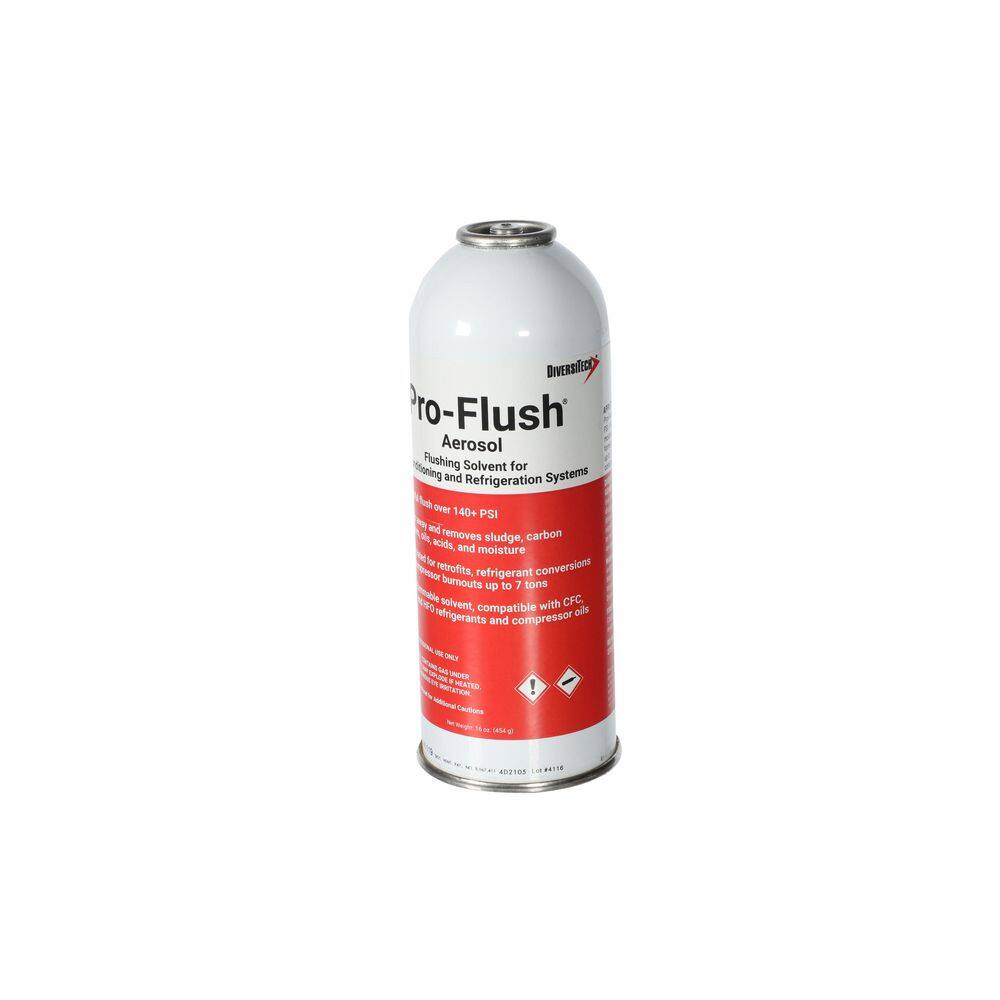 140 PSI HVAC Flush Aerosol Solvent for R-410A Retrofits, Refrigerant Conversions, and Compressor Burnouts (1 lb.) price history on PriceWatchPro