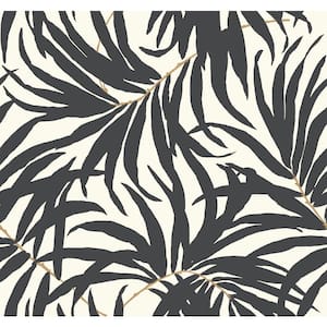 Tropics Bali Leaves Spray and Stick Roll Wallpaper (Covers 60.75 sq. ft.)