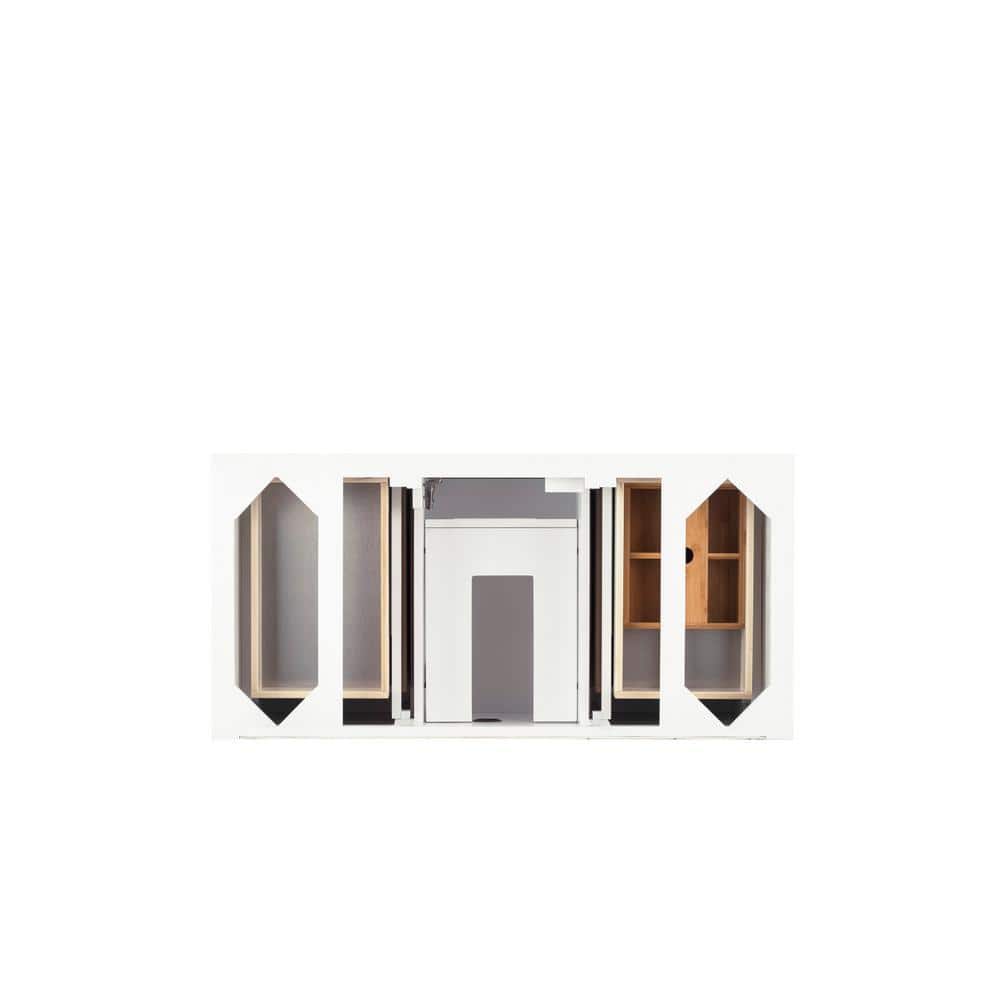 Palisades 47 in. W x 23 in.D x 34 in. H Single Vanity Without Top in Bright