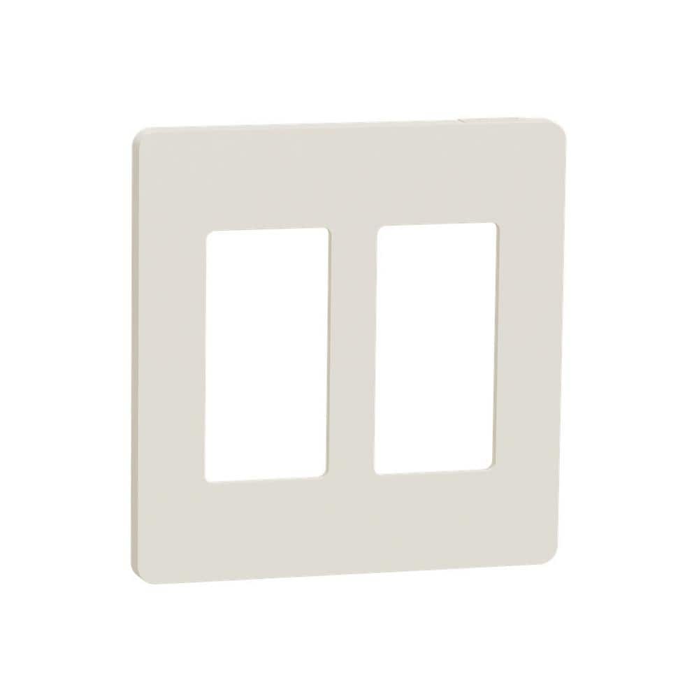 X Series 2-Gang Standard Size Screwless Rocker Light Switch Wall Plate Cover Plate Matte Light Almond price history on PriceWatchPro