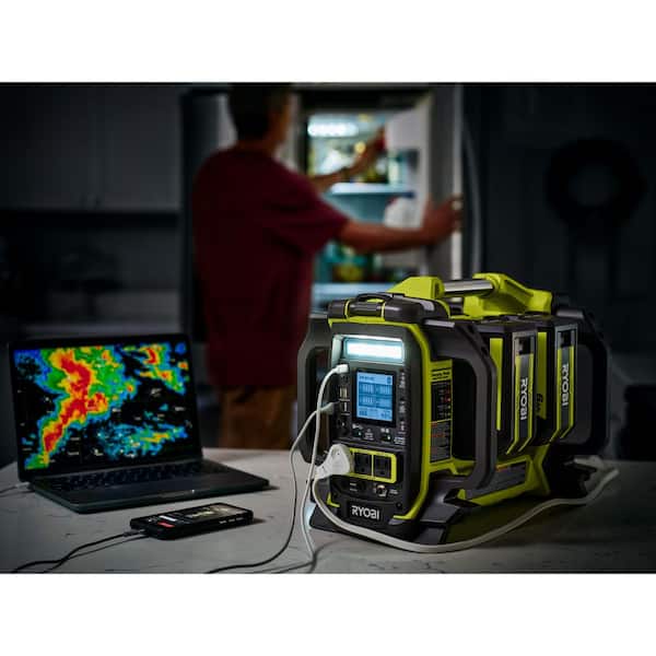 RYOBI 40V Lithium-Ion 6.0 Ah Battery and Rapid Charger Starter Kit