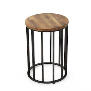 Canary Natural Wood Outdoor Patio Accent Table