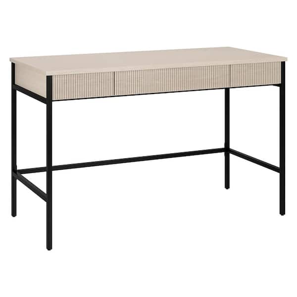 Meyer&Cross Nolan 47.63 in. Alder White Writing Desk