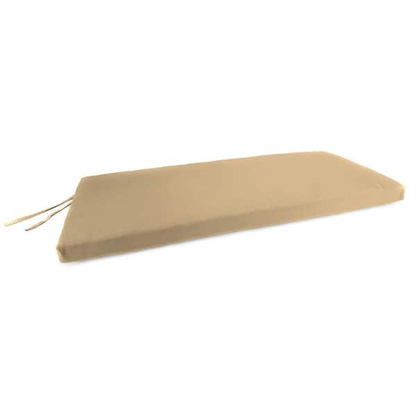Jordan Manufacturing 45 in. L x 18 in. W x 2 in. T Outdoor Swing Bench Glider Cushion in Antique Beige