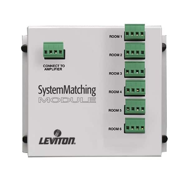 Leviton Spec-Grade Sound System Matching Module with Auto-Surge Technology