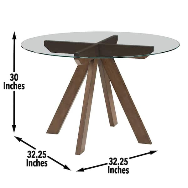 Ashton round outlet pedestal dining table