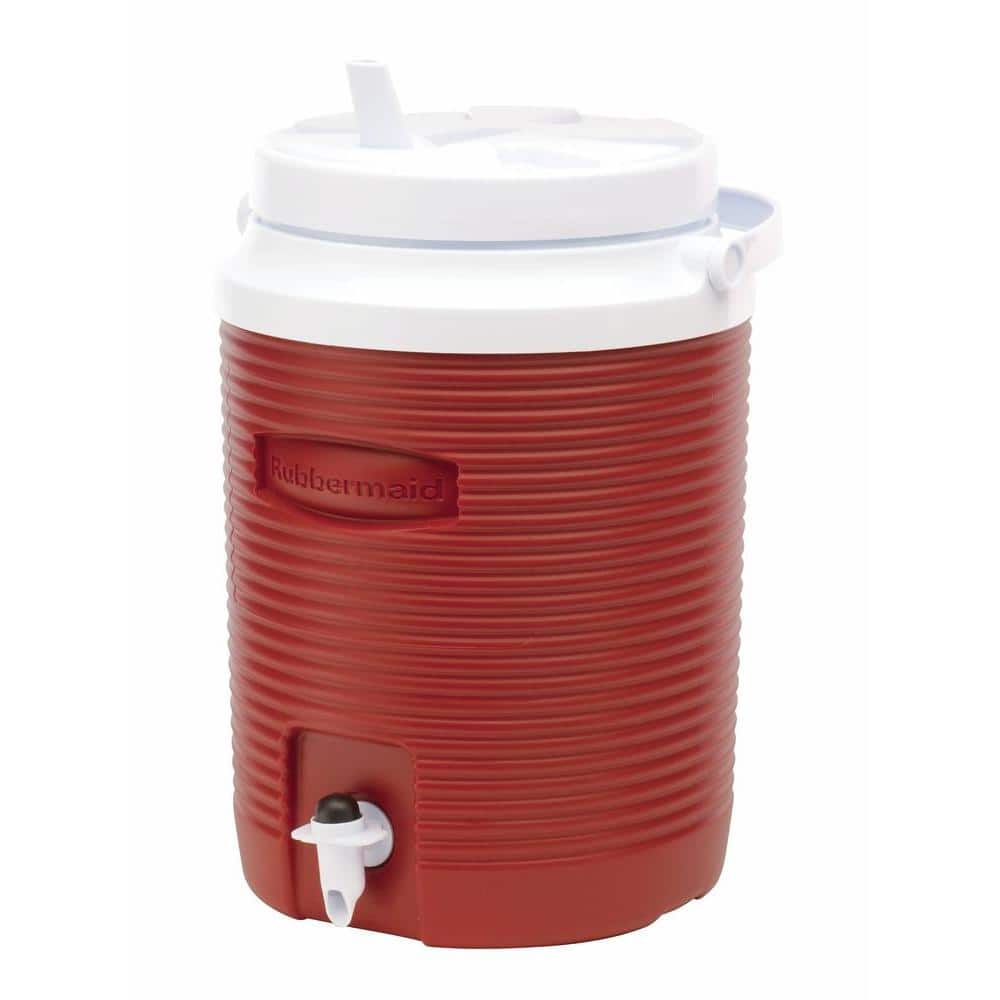 Rubbermaid 50 Qt. Insulated Modern Red Cooler 1929015 - The Home Depot