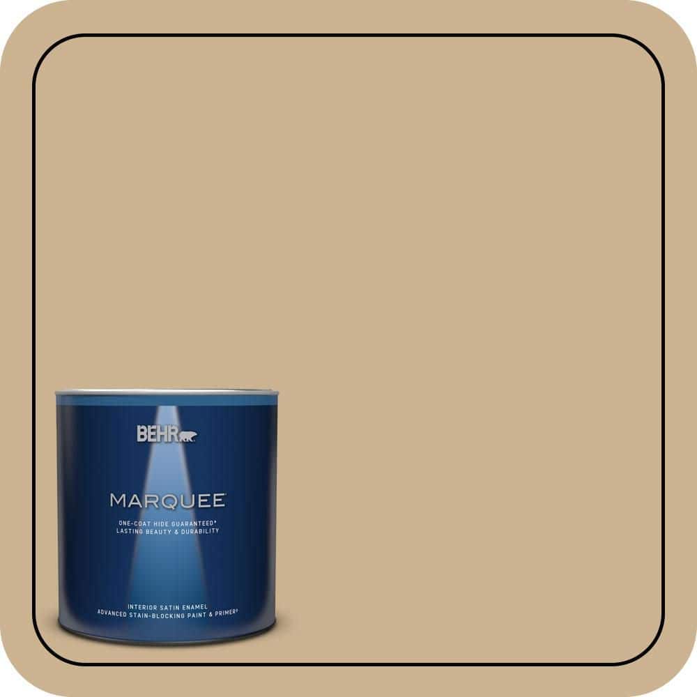 1 qt. #PWL-84 Tropical Tan Satin Enamel Interior Paint & Primer price history on PriceWatchPro