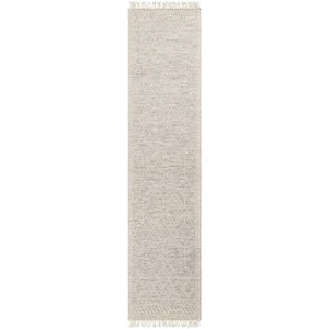 Ramsbury Black/Ivory 3 ft. x 10 ft. Area Rug