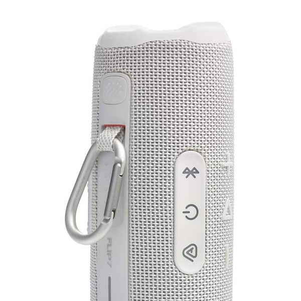 JBL Flip 7-BT Speaker-White JBLFLIP7WHTAM - The Home Depot