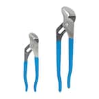 9.5 in. and 6.5 in. Tongue and Groove Pliers Set