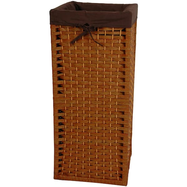 Oriental Furniture Honey Natural Fiber Laundry Trunk