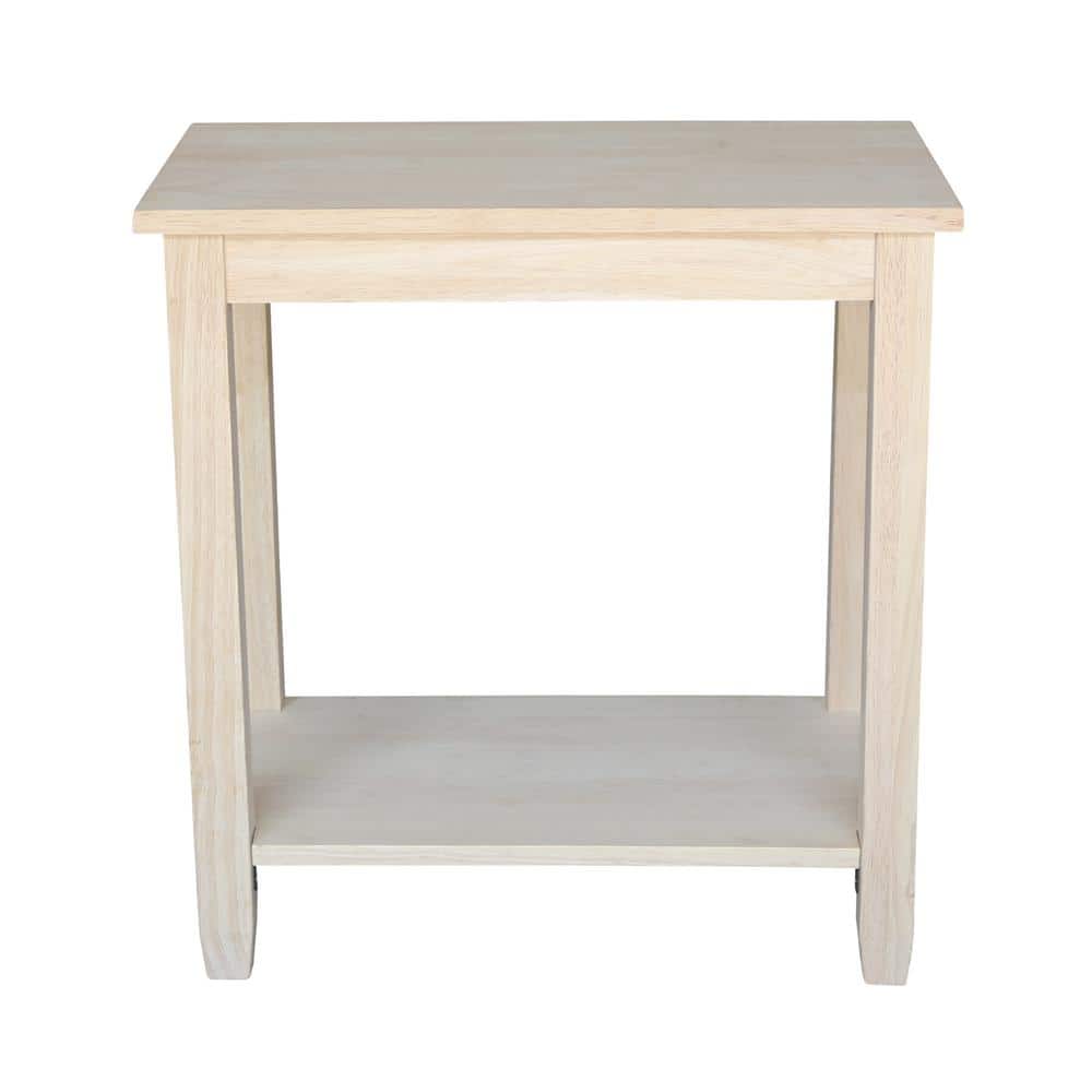 International Concepts Solano Unfinished Accent Table Ot 6a The Home Depot