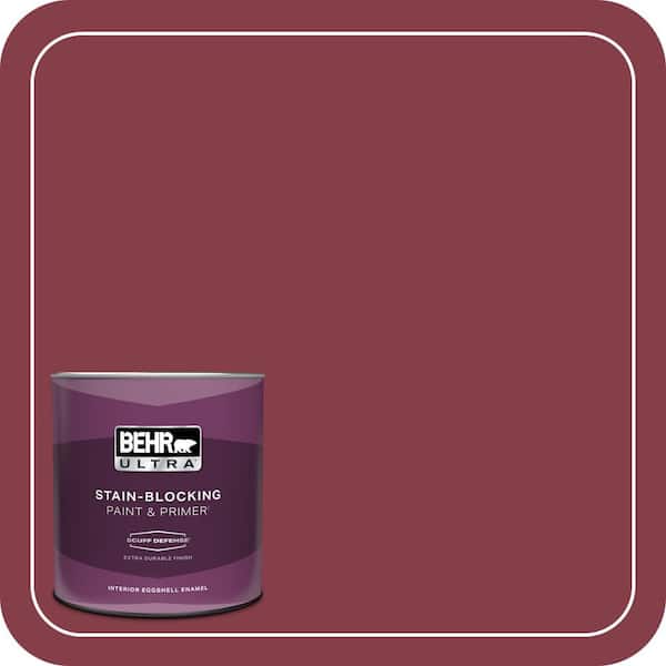 BEHR ULTRA 1 qt. #S-H-120 Antique Ruby Extra Durable Eggshell Enamel Interior Paint & Primer