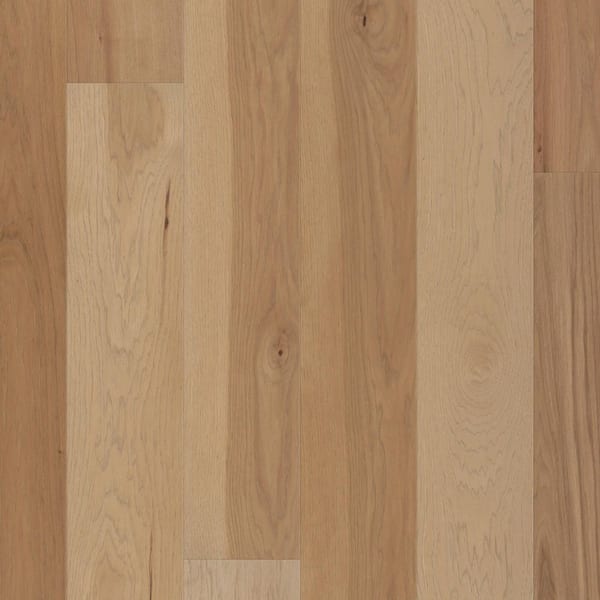 Cambrick Hickory Serenity Hickory 1/2 in. T x 7 in. W Tongue and Groove Engineered Hardwood Flooring (22.14 sq.ft./case)