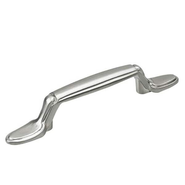 Onward 3 in. (76 mm) Brushed Nickel Traditional Cabinet Bar Pull