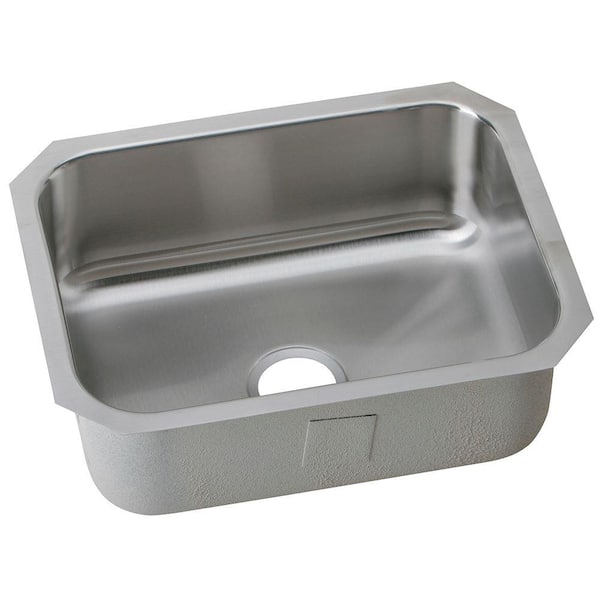 Elkay Avenue Undermount Stainless Steel 24 in. Single Bowl Kitchen Sink