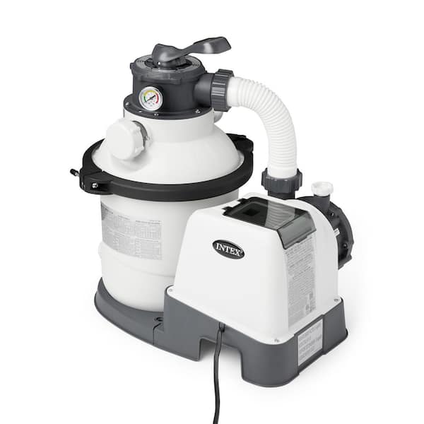 Intex 1200 GPH, 0.25 HP Above Ground Single Speed Pool Sand Filter Pump