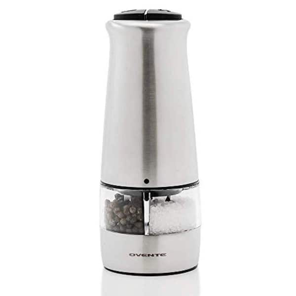 Electric Spice Grinder, 1 Manual Stainless Steel Salt Pepper Mill
