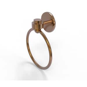 Satellite Orbit One Collection Towel Ring in Brushed Bronze