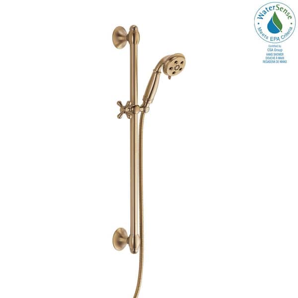 Delta H2Okinetic Gold 3-Spray Patterns 1.75 GPM 3.34 in. Wall