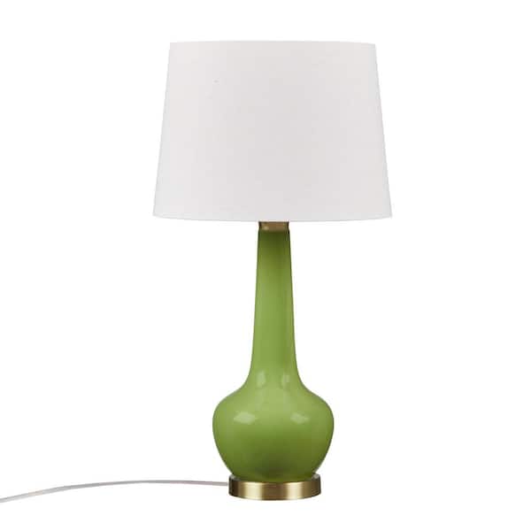 510 Design Zazie 26.25 in. Green Transitional Table Lamp