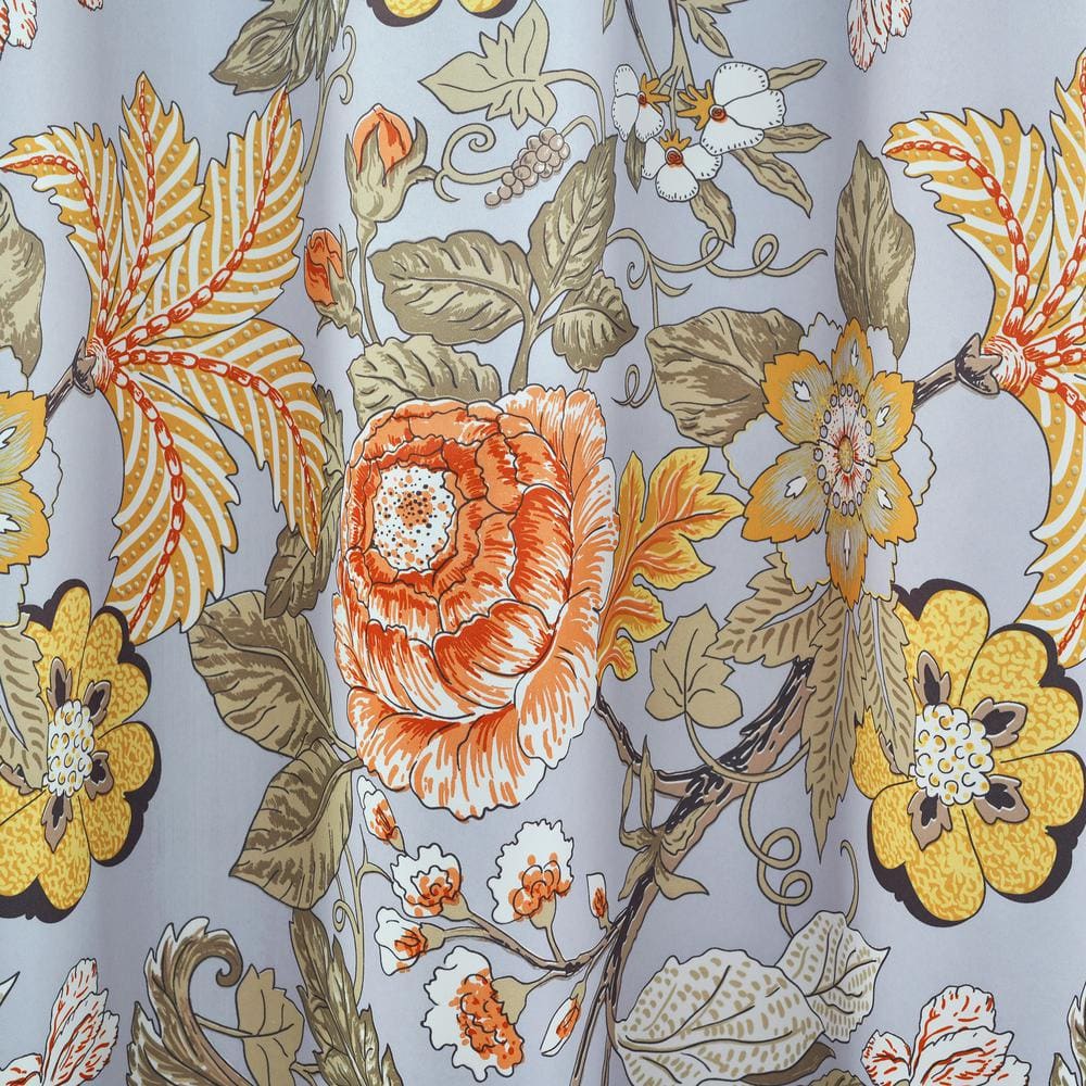 Lush Decor Floral Room Darkening Thermal Curtain Panels (Set of 2)