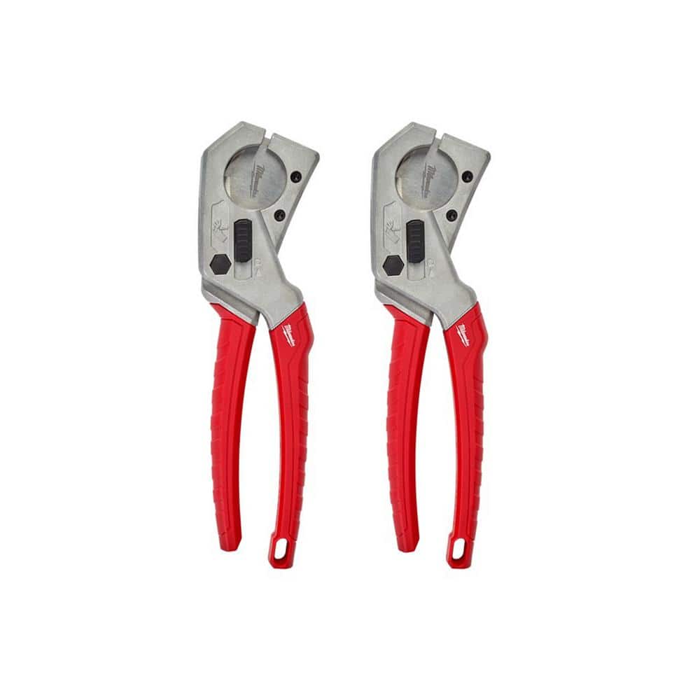 Milwaukee in. PEX and Tubing Cutter (2-Pack) 48-22-4204-48-22-4204 The  Home Depot