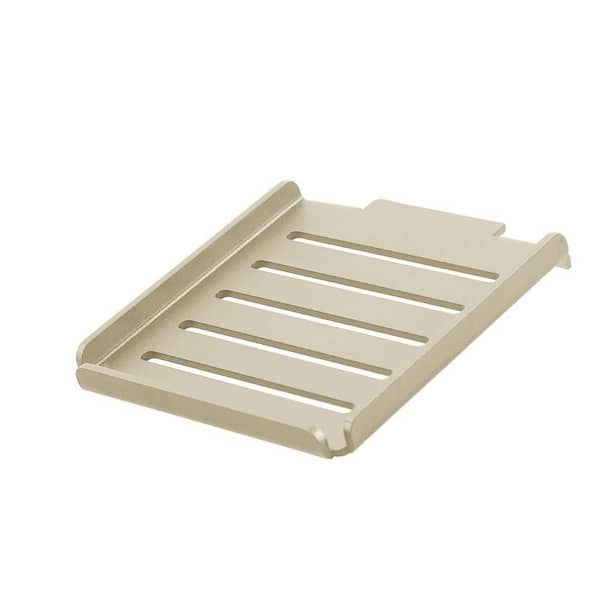 DURAL TI-SHELF Soap Dish (Line) 4.9 in. x 4.9 in. Aluminum Decorative Wall Shelf