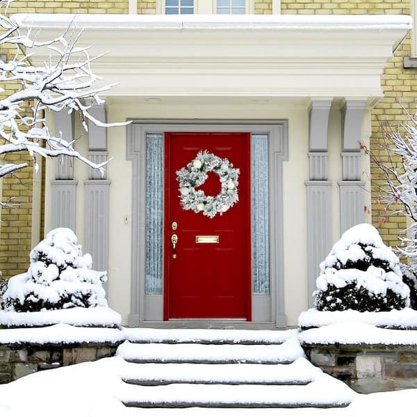 SALE!!!! Santa Door Wreath Christmas Sleigh Woodsy Decor Winter Holiday  Wreath
