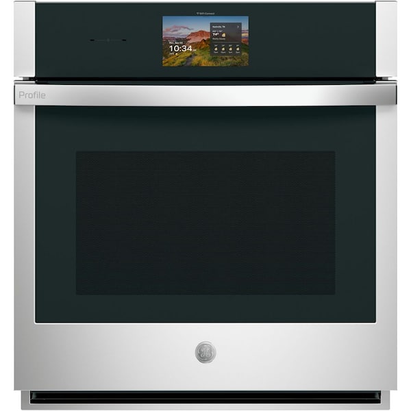 Profile 30 in. Smart Built-in Convection Single Wall Oven with No Preheat Air Fry, Precision Cooking, and Microphone