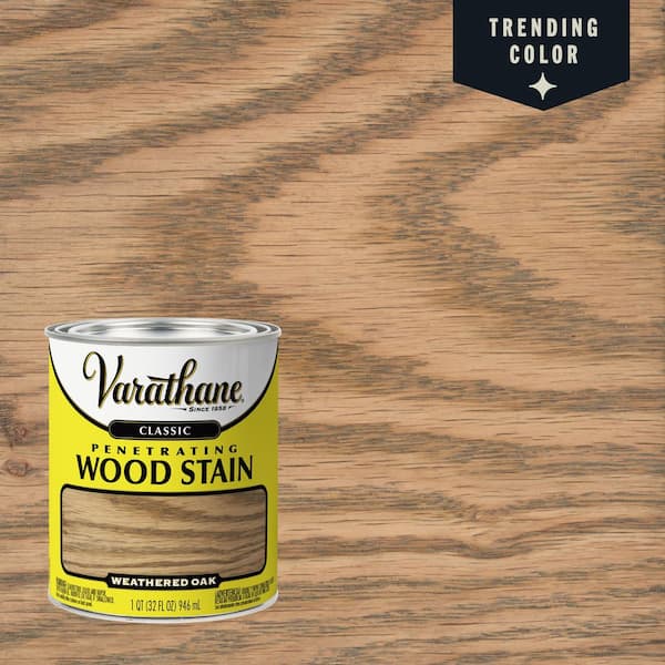 Varathane 1 qt. Weathered Oak Classic Wood Interior Stain