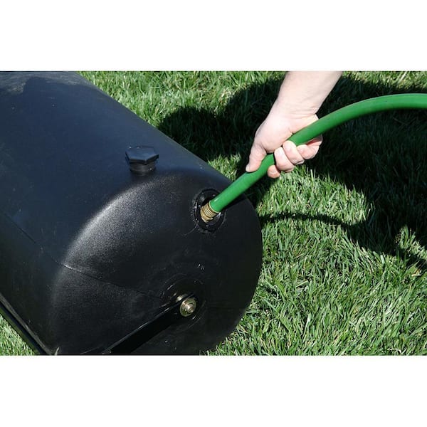 Heavy Duty 18" x 24" Push Pull Lawn Roller Drum Level Surface Garden Soil Packer 