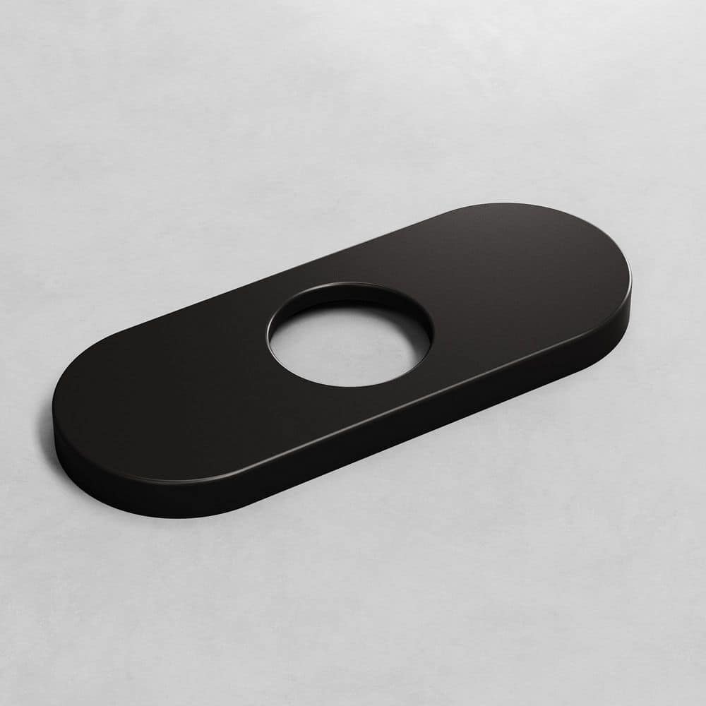 VIGO 5.5 in. Zinc Bathroom Sink Faucet Hole Cover Deck Plate for 1