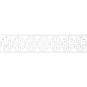 Blume Fretwork 0.375 in. D x 46.75 in. W x 10 in. L PVC Panel Moulding