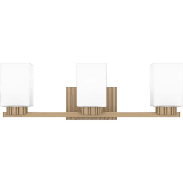 Quoizel Joyner 23 in. 3-Light Bronze Gold Vanity Light