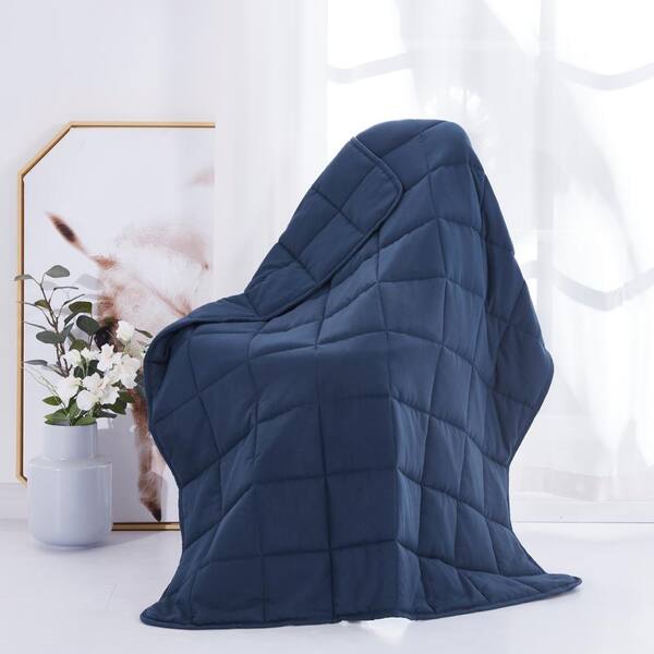 Weighted travel outlet blanket