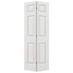 32 in. x 78 in. Woodgrain 3-Panel Hollow Core Molded Interior Closet Composite Bi-fold Door