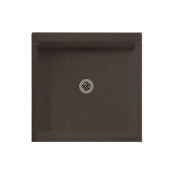 Swan 32 in. L x 32 in. W Alcove Shower Pan Base with Center Drain in Canyon