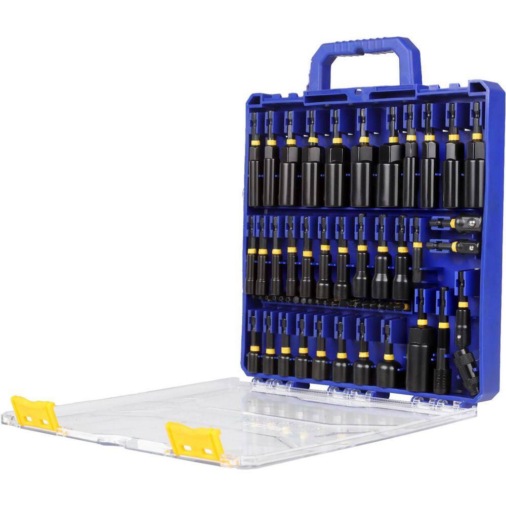 Impact Nut Driver Set 55 Piece SAE Metric Deep Impact Socket Magnetic Nut Drivers Wing Nut Driver Power Bit price history on PriceWatchPro