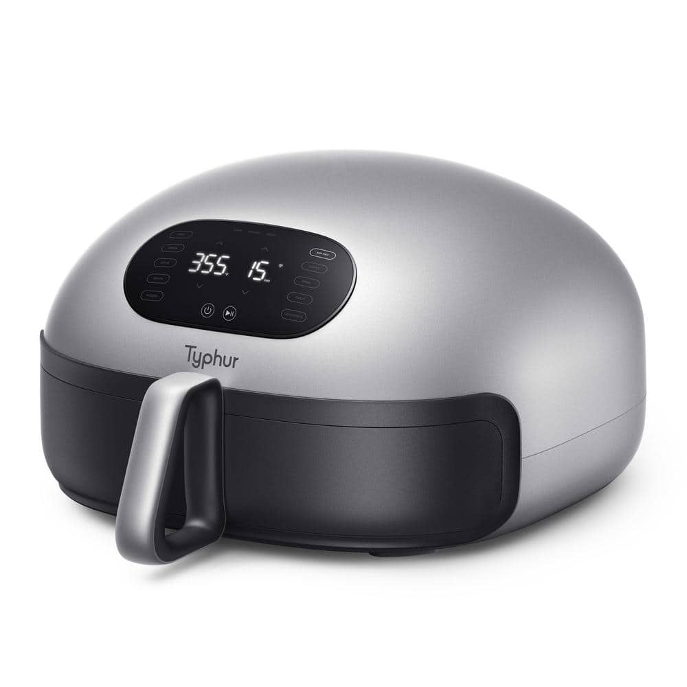 Typhur 5.6 qt. Self Clean 55 dB Quite Air Fryer XXL Size for 12 in. Pizza