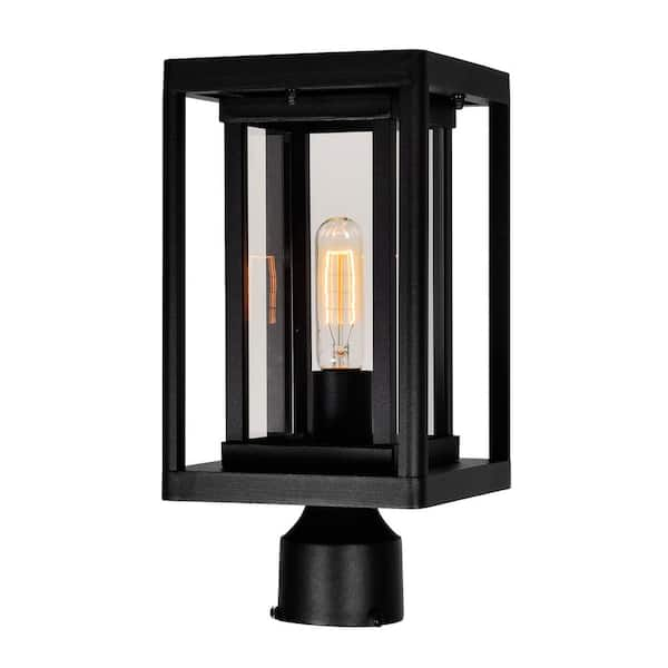 CWI Lighting Mulvane 1 Light Black Outdoor Lantern Head 0415PT7-1-101 ...