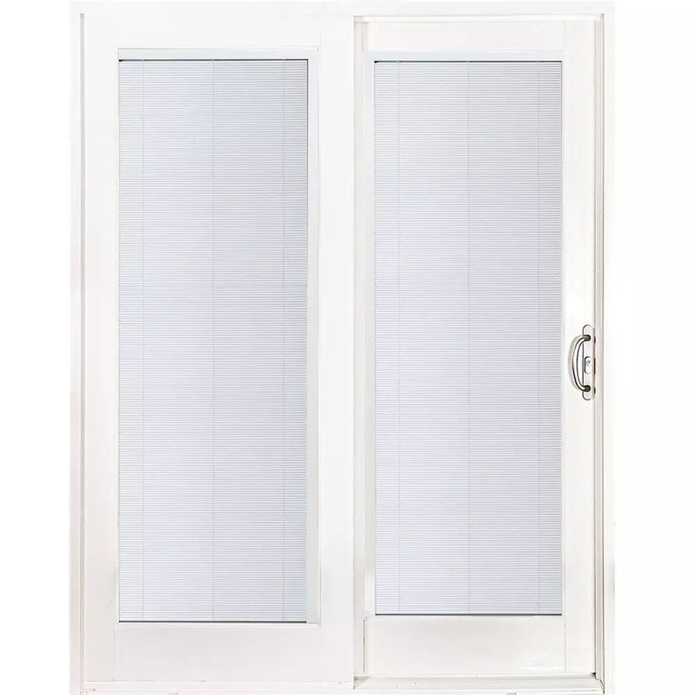Composite Pg50 Sliding Patio Door, Sliding Glass Doors With Built In Blinds Reviews