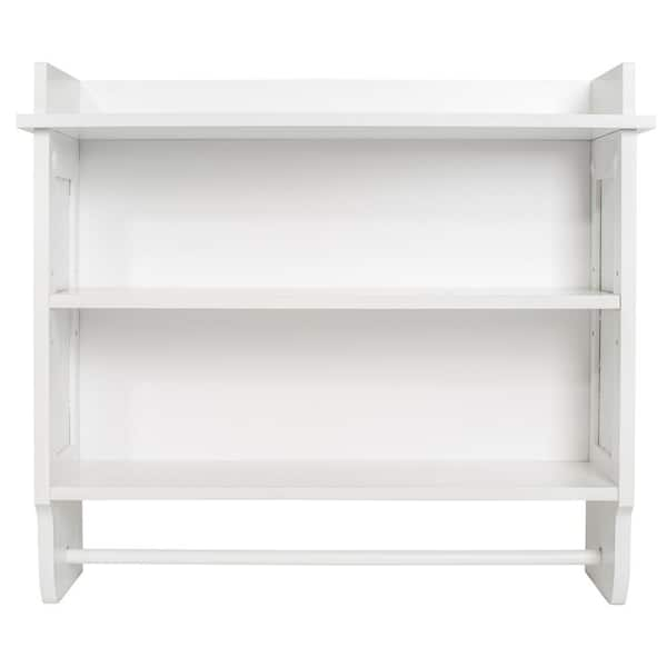 Cersei 19.5 W x 26 H x 8 D Wall Mounted Bathroom Shelves Latitude Run Finish: White