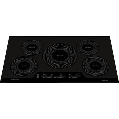 36 in. Smooth Induction Cooktop in Black with 5 Elements