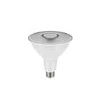 90-Watt Equivalent PAR38 Non-Dimmable Flood LED Light Bulb Bright White (4-Pack)