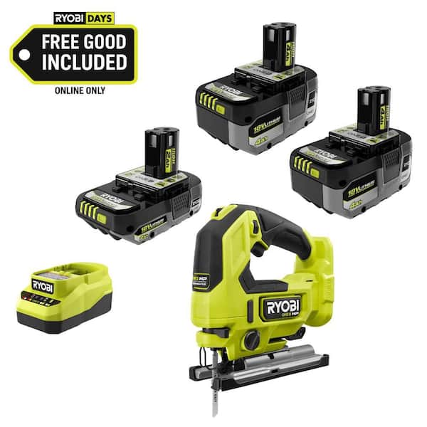◆シマノ◆RYOBI◆電動リール ◆3点セット◆ デジタル表示◆充電器無ジャンク RYOBI ONE+ 18V HIGH PERFORMANCE Kit w/ (2) 4.0 Ah Batteries, 2.0