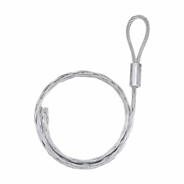 Anti-Slip Wire Puller Socks Grip 41.34 in. Cable Pulling Tool Silver for 18-25mm Cable Mesh (1-Pack)