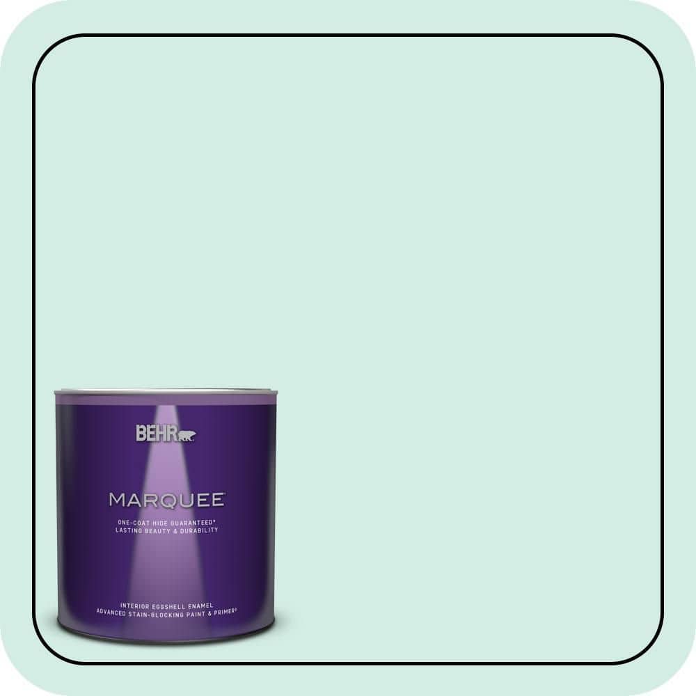 1 qt. #490C-2 Adriatic Mist Eggshell Enamel Interior Paint & Primer price history on PriceWatchPro